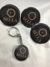 Load image into Gallery viewer, Logo Buttons and Key Chains