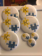 Load image into Gallery viewer, Logo Buttons and Key Chains