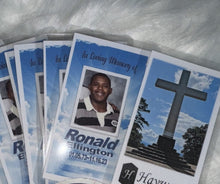 Load image into Gallery viewer, Memorial cards