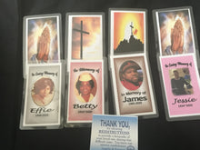 Load image into Gallery viewer, Memorial cards
