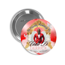 Load image into Gallery viewer, Memorial Buttons Round and Rectangle