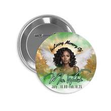 Load image into Gallery viewer, Memorial Buttons Round and Rectangle