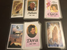 Load image into Gallery viewer, Memorial cards
