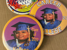 Load image into Gallery viewer, Graduation buttons  - Round and Rectangle
